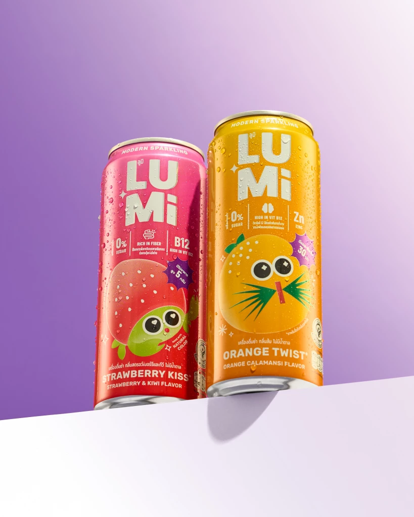 LUMi โซดาซ่า 20 บาท ปล่อยหมัดเด็ด "Strawberry Kiss" พรีไบโอติก High-Fiber เขย่า 7-Eleven