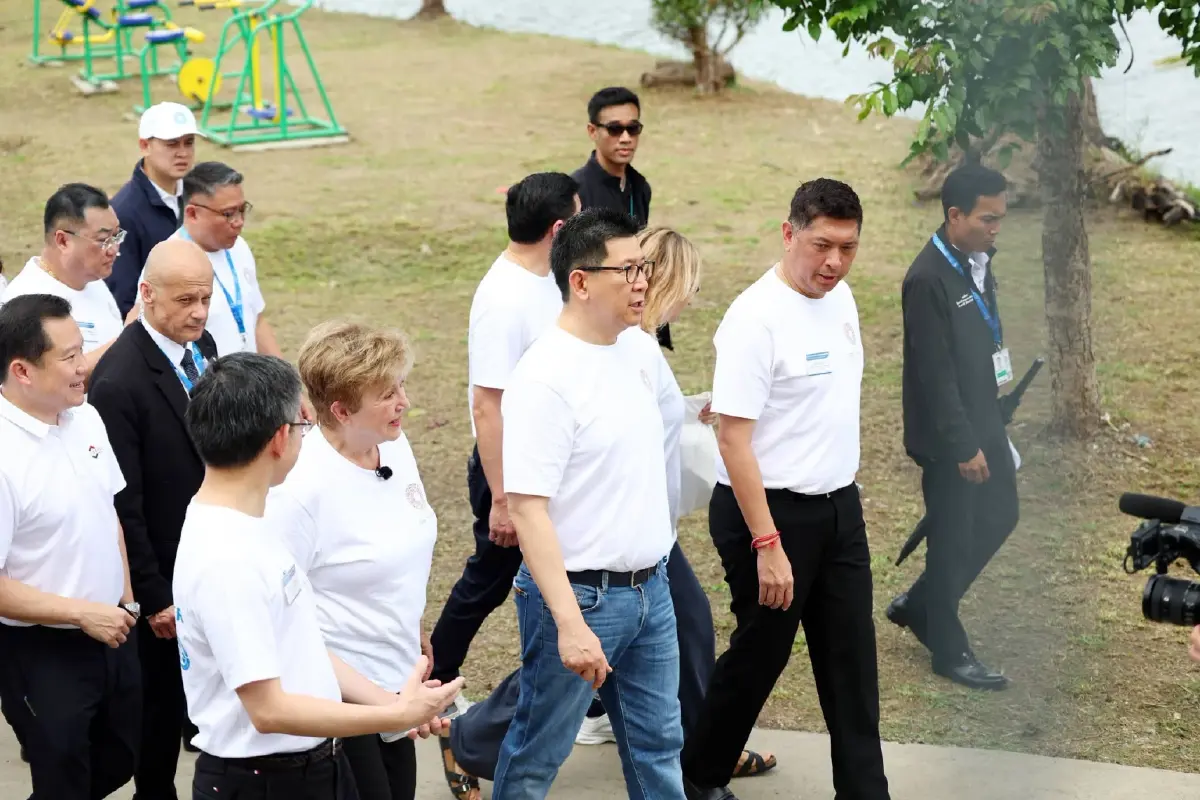 “เอกนิติ-กอร์เกียวา” เปิดสัปดาห์ประชุม IMF-ธนาคารโลกที่ชุมชนบ่อฝรั่ง ชูโมเดลปั้นการศึกษา-ทักษะดิจิทัลยั่งยืน