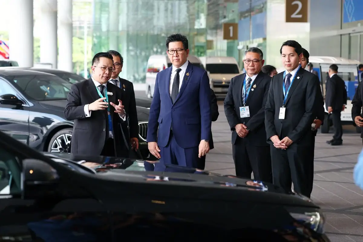 ส่องทัพ EV งาน IMF-World Bank 2026 MGC-ASIA จัดรถหรูรับผู้นำ
