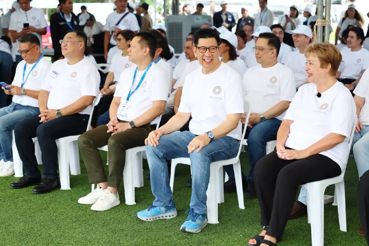 “เอกนิติ-กอร์เกียวา” เปิดสัปดาห์ประชุม IMF-ธนาคารโลกที่ชุมชนบ่อฝรั่ง ชูโมเดลปั้นการศึกษา-ทักษะดิจิทัลยั่งยืน