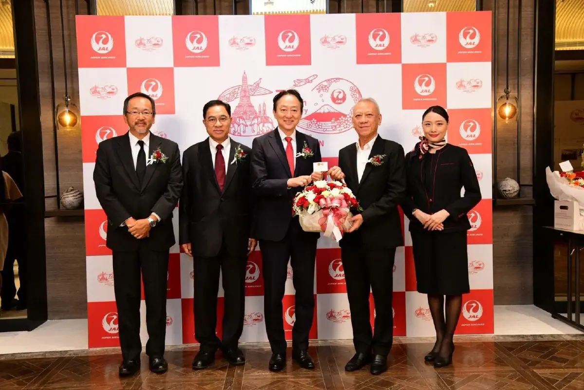 JAL ย้ำไทยตลาดหลัก 70 ปีกรุงเทพฯ-โตเกียว รุก Inbound ปีหน้า