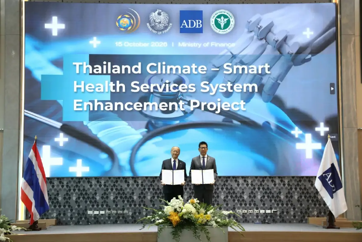 เอกนิติ ถก ADB แลกเปลี่ยนสัญญาเงินกู้ยกระดับสาธารณสุข รับมือน้ำท่วม ลงทุนสีเขียว
