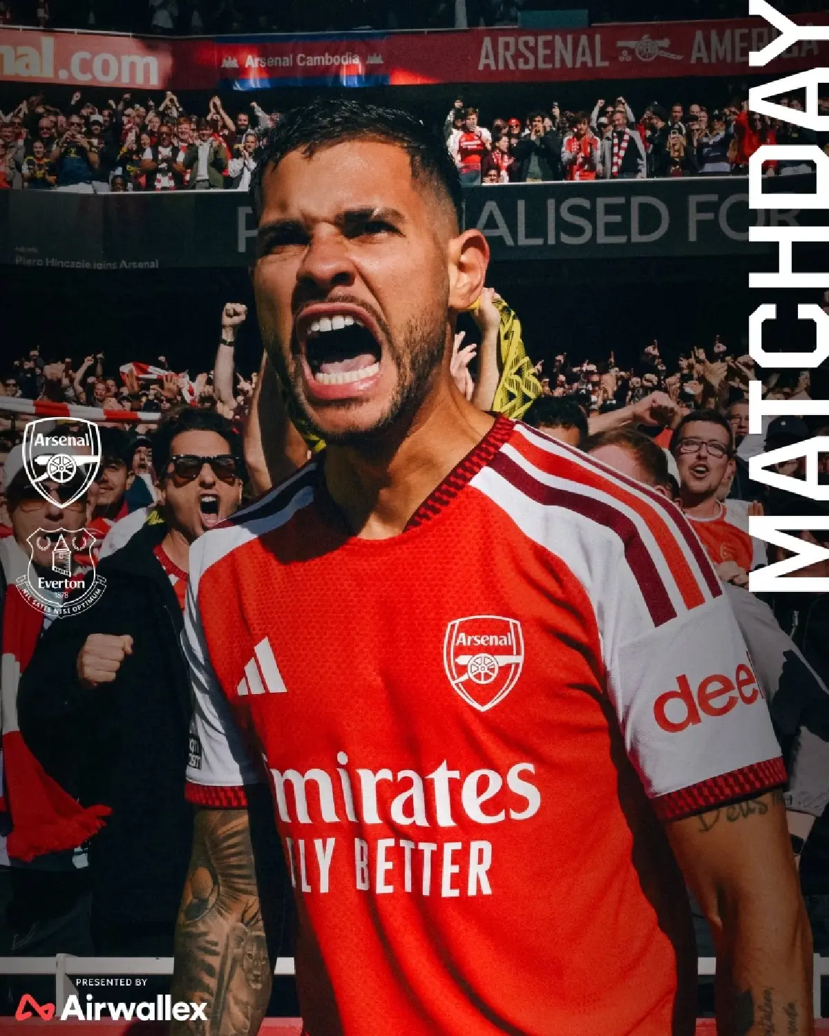 LIVE ดูบอลสด อาร์เซน่อล พบ เอฟเวอร์ตัน  พรีเมียร์ลีก วันนี้ 24 ต.ค.69