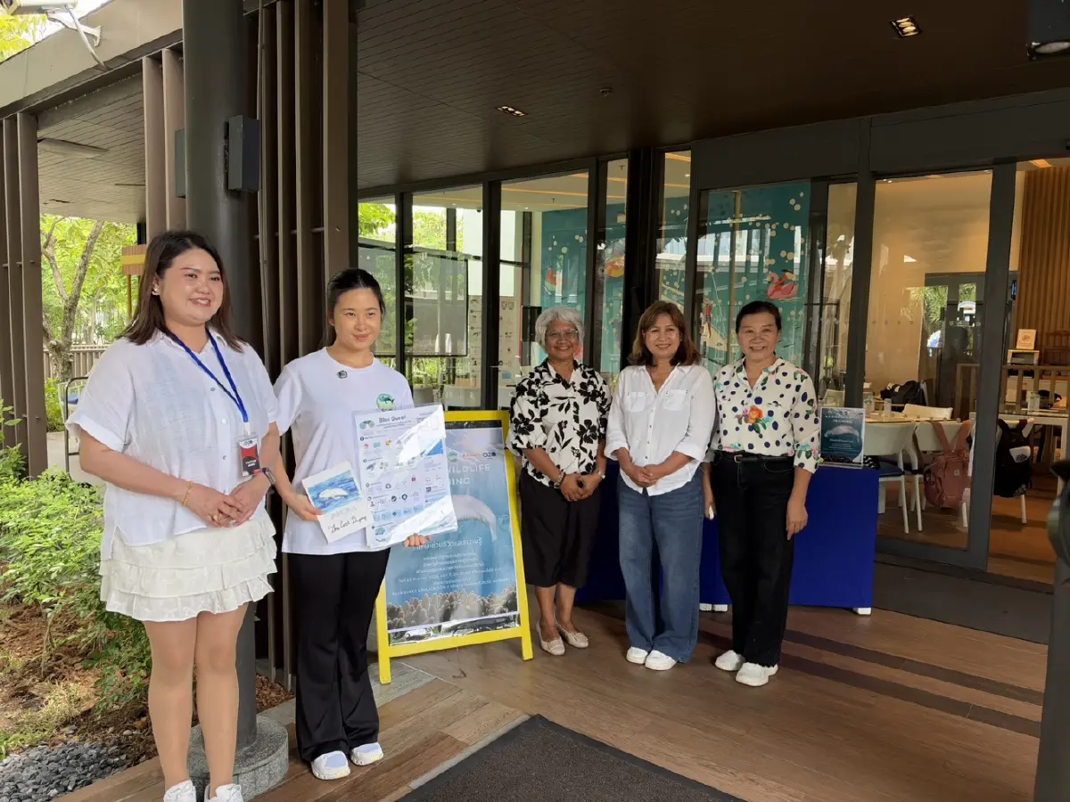 BlueQuest เทคโนโลยี ผสานพลังชุมชน ช่วยชีวิตสัตว์ทะเลหายากเกยตื้น