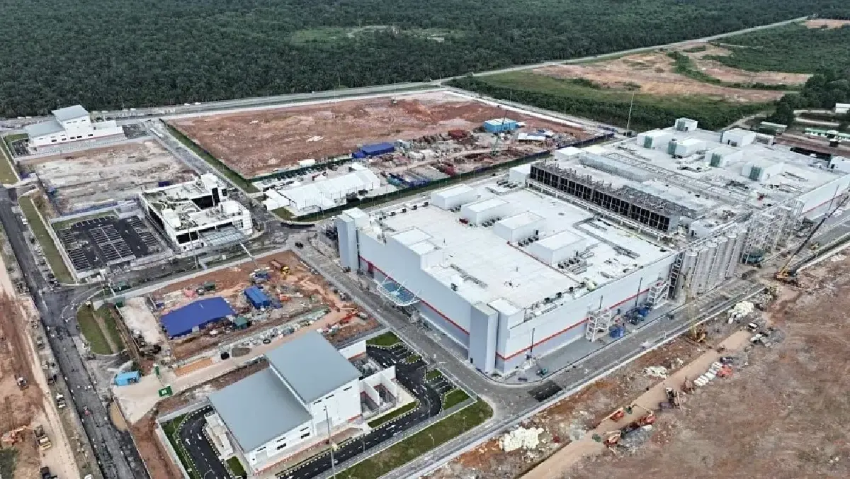 Sedenak Tech Park — คลัสเตอร์ Data Center ภาพพื้นที่โครงการศูนย์ข้อมูลขนาดใหญ่ในรัฐยะโฮร