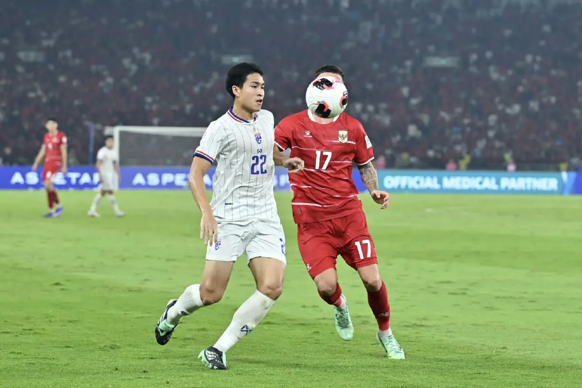 ผลบอล ไทย 10 คนยันเจ๊า 2-2 อินโดนิเซีย ดวลโทษแพ้ ได้รองแชมป์ฟีฟ่า อาเซียน คัพ