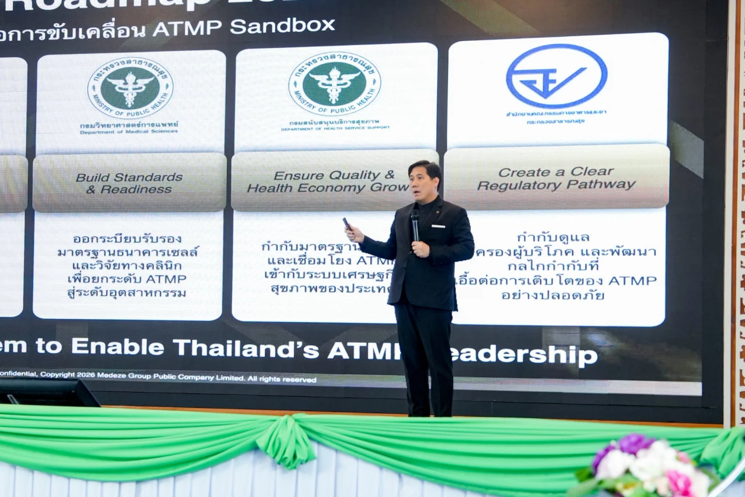 MEDEZE ร่วมขับเคลื่อน “KORAT ATMPs Sandbox”  พัฒนาผลิตภัณฑ์ยาเพื่อการบำบัดรักษาขั้นสูง