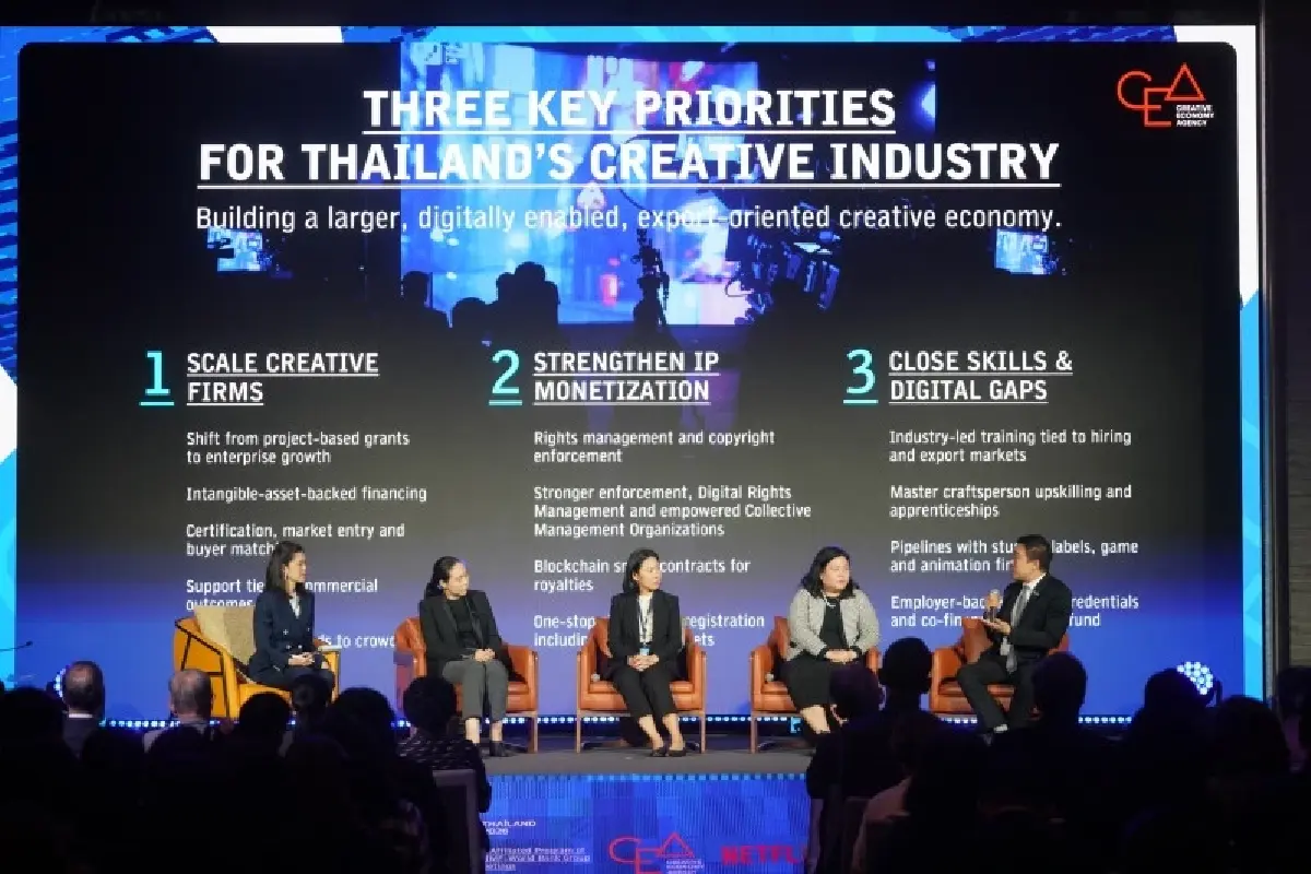 CEA ดันเศรษฐกิจสร้างสรรค์ไทย World Bank ชี้โอกาสสร้างงาน 3 ล้านตำแหน่ง
