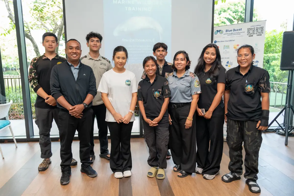 BlueQuest เทคโนโลยี ผสานพลังชุมชน ช่วยชีวิตสัตว์ทะเลหายากเกยตื้น