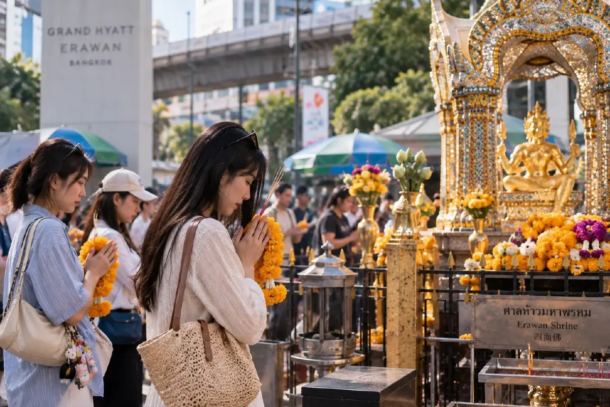 นทท.จีนแห่เช็กอิน ทรงวาด-คลองบางหลวง ตามเทรนด์ “มาลัยรัดเกล้า” วัยรุ่นไทย