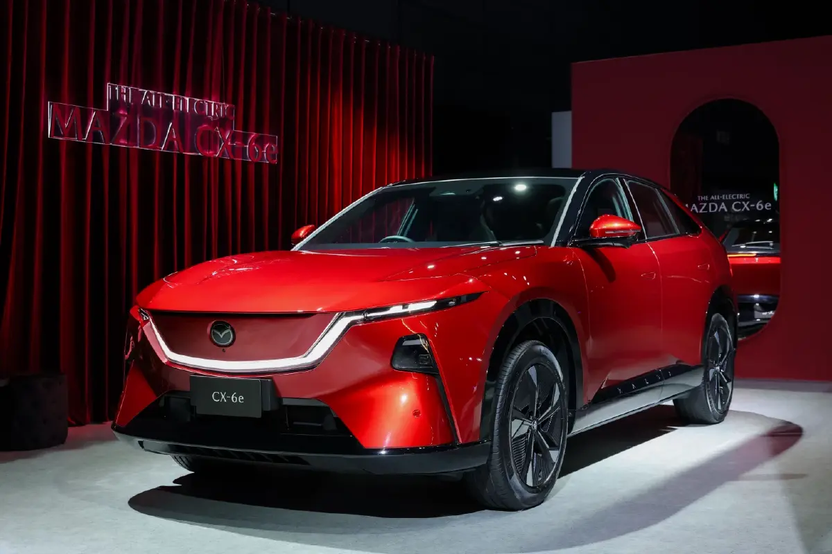 มาสด้าลุยตลาด EV เปิด MAZDA CX-6e ชาร์จไว 15 นาที เริ่ม 1.25 ล.