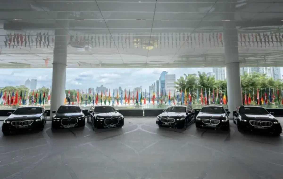ส่องทัพ EV งาน IMF-World Bank 2026 MGC-ASIA จัดรถหรูรับผู้นำ