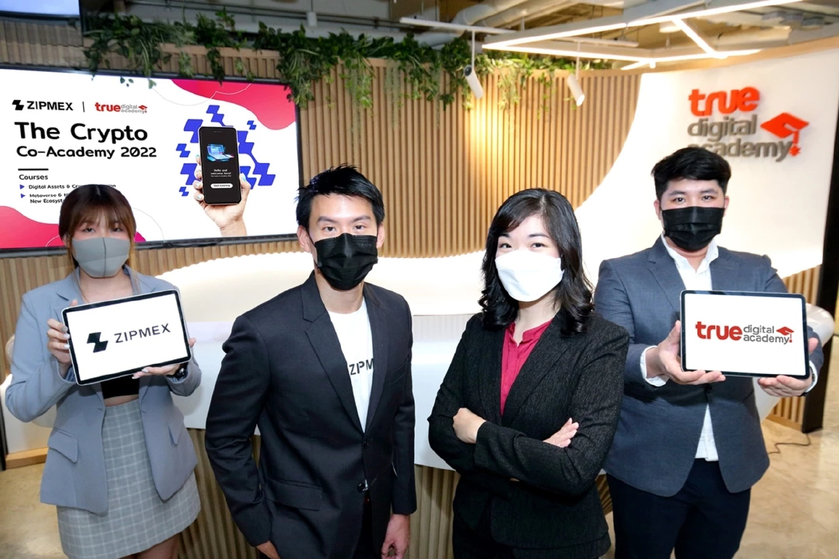 ทรู ดิจิทัล อคาเดมี จับมือ Zipmex เปิดหลักสูตร "The Crypto Co-Academy 2022" ทรู ดิจิทัล อคาเดมี จับมือ Zipmex เปิดหลักสูตร "The Crypto Co-Academy 2022"