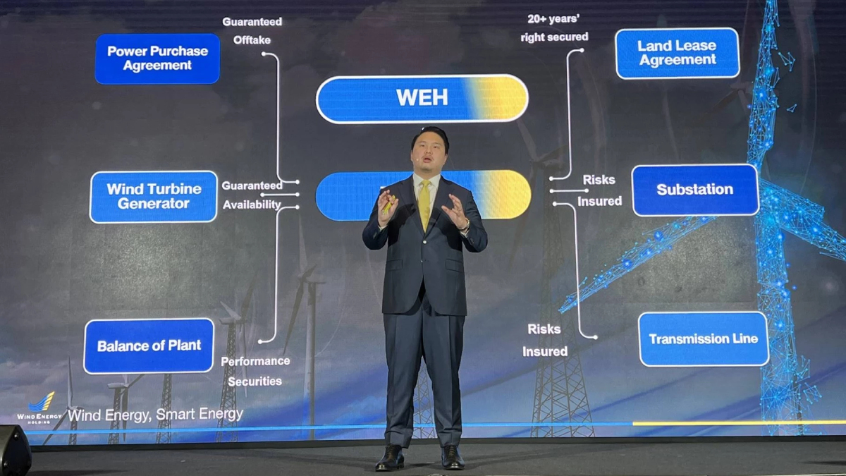WEH ผู้นำด้านพลังงานลม ปักธง เป้ารายได้ 3 ปี 15,000 ล้านบาท WEH ผู้นำด้านพลังงานลม ปักธง เป้ารายได้ 3 ปี 15,000 ล้านบาท