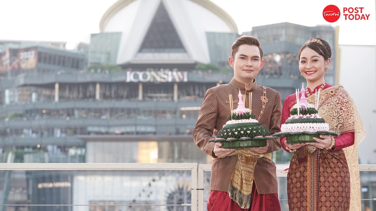 ลอยกระทง สืบสานประเพณีไทย ที่ไอคอนสยาม ลอยกระทง สืบสานประเพณีไทย ที่ไอคอนสยาม