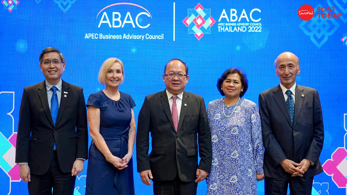 ABAC เสนอบทบสรุปขับเคลื่อนเศรษฐกิจสู่ภาคนโยบายผ่านการประชุม APEC 2022 ABAC เสนอบทบสรุปขับเคลื่อนเศรษฐกิจสู่ภาคนโยบายผ่านการประชุม APEC 2022