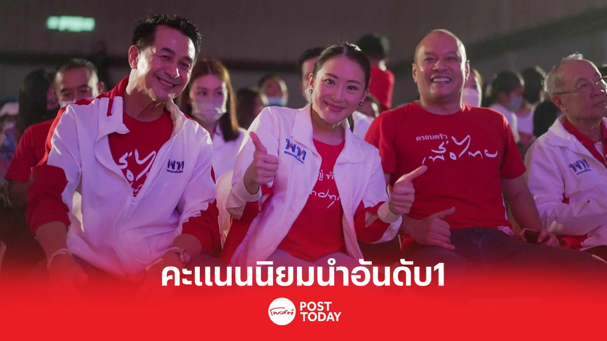 นิด้าโพลเผยคะแนนนิยมการเมืองไตรมาส 4/65 หนุน แพทองธาร นายกฯ นิด้าโพลเผยคะแนนนิยมการเมืองไตรมาส 4/65 หนุน แพทองธาร นายกฯ