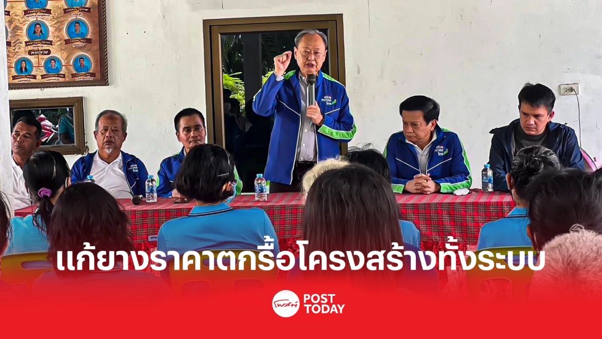 'สนธิรัตน์' แนะแก้ราคายางตก รื้อโครงสร้างทั้งระบบ 'สนธิรัตน์' แนะแก้ราคายางตก รื้อโครงสร้างทั้งระบบ