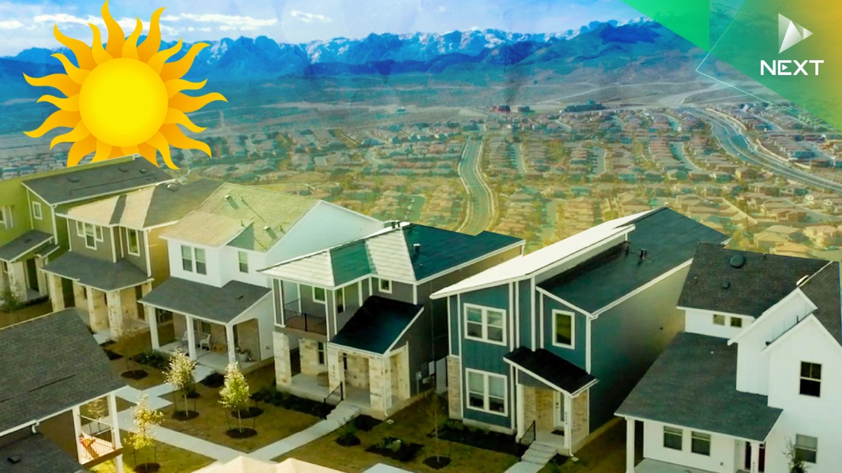 หมู่บ้านเทสล่า ชุมชน Net-Zero ใหม่ ใช้พลังงานแสงอาทิตย์เต็มรูปแบบ หมู่บ้านเทสล่า ชุมชน Net-Zero ใหม่ ใช้พลังงานแสงอาทิตย์เต็มรูปแบบ