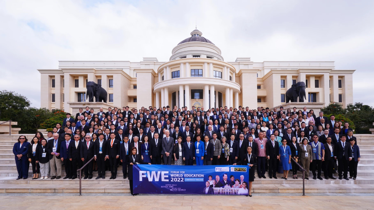 FWE ร่วมเครือซีพี เปิดการประชุมการศึกษาโลก “Forum for World Education 2022” FWE ร่วมเครือซีพี เปิดการประชุมการศึกษาโลก “Forum for World Education 2022”