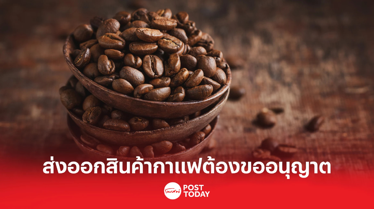 ส่งออกสินค้ากาแฟต้องขออนุญาตและมีหนังสือรับรองในการส่งออก ส่งออกสินค้ากาแฟต้องขออนุญาตและมีหนังสือรับรองในการส่งออก