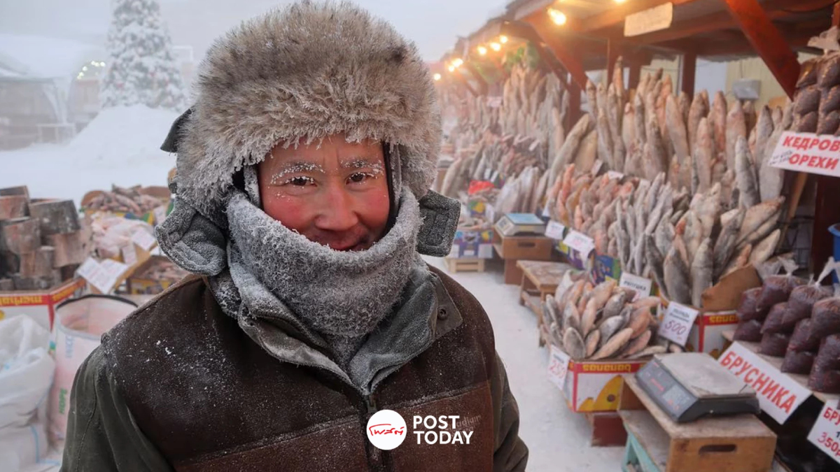 เมือง Yakutsk อุณหภูมิลดลงเหลือ -50 องศาเซลเซียส เมือง Yakutsk อุณหภูมิลดลงเหลือ -50 องศาเซลเซียส
