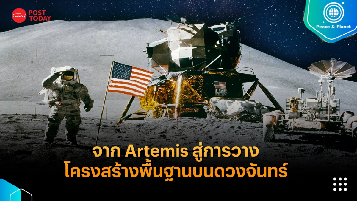 จาก Artemis สู่การวางโครงสร้างพื้นฐานบนดวงจันทร์ จาก Artemis สู่การวางโครงสร้างพื้นฐานบนดวงจันทร์