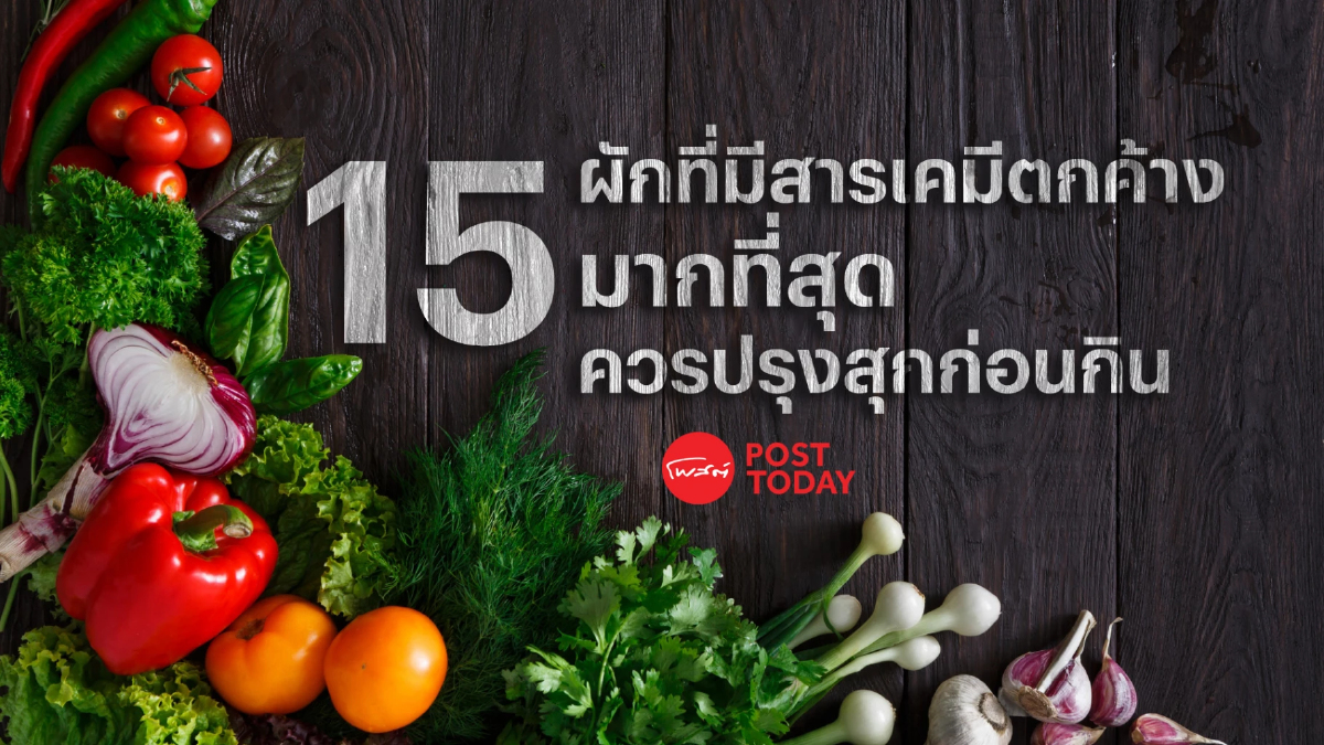 15 ผักที่มีสารเคมีตกค้างมากที่สุด ควรปรุงสุกก่อนกิน 15 ผักที่มีสารเคมีตกค้างมากที่สุด ควรปรุงสุกก่อนกิน