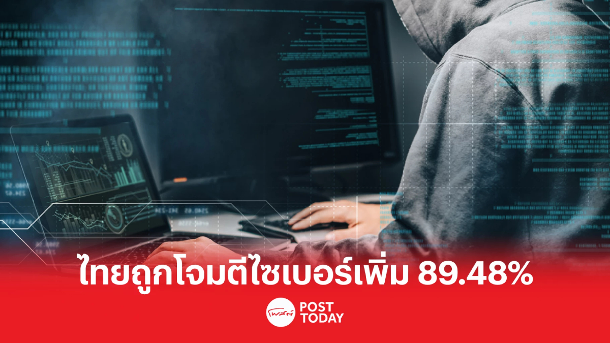 พบเหตุโจมตีทางไซเบอร์จากเซิร์ฟเวอร์ในประเทศไทยเพิ่มขึ้น 89.48% พบเหตุโจมตีทางไซเบอร์จากเซิร์ฟเวอร์ในประเทศไทยเพิ่มขึ้น 89.48%