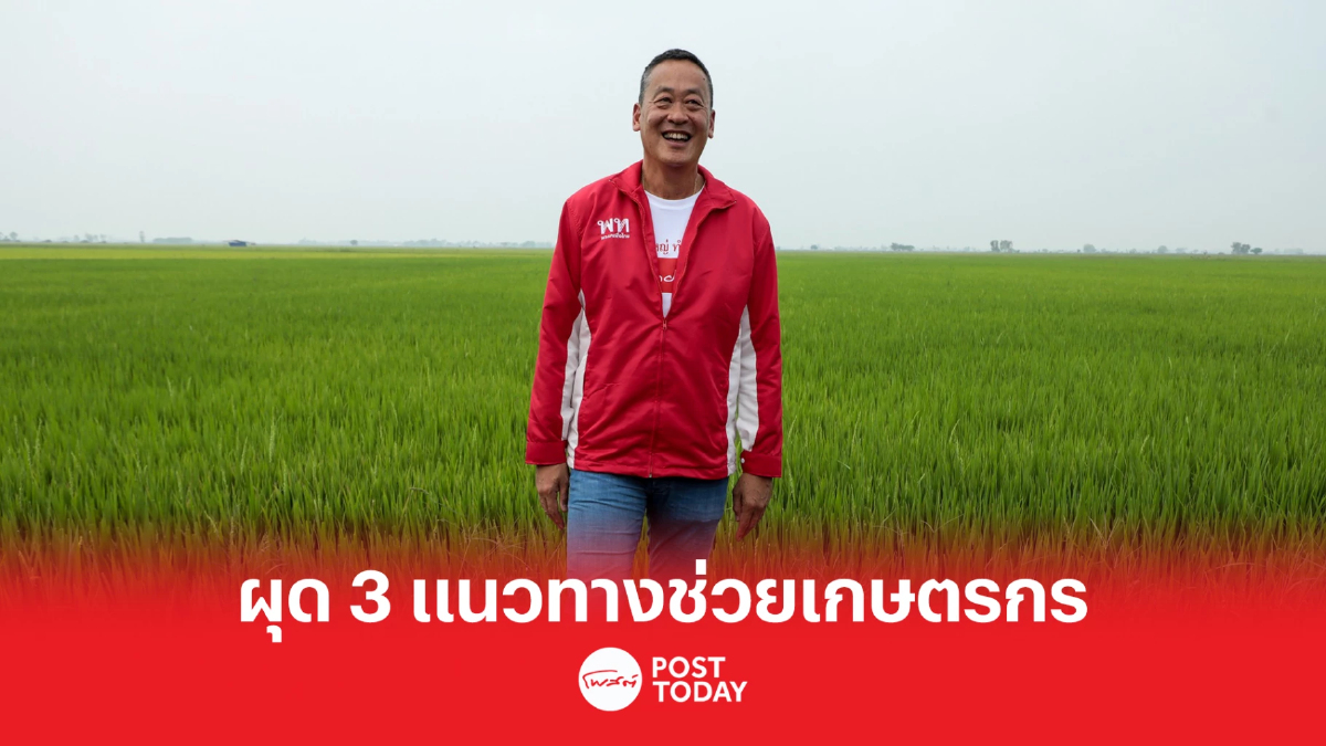 เลือกตั้ง 66 : เศรษฐา ทวีสิน ลงพื้นที่ อยุธยา ผุด 3 แนวทางช่วยเกษตรกร เลือกตั้ง 66 : เศรษฐา ทวีสิน ลงพื้นที่ อยุธยา ผุด 3 แนวทางช่วยเกษตรกร