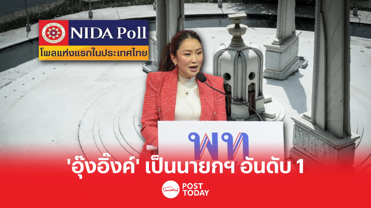 “ศึกเลือกตั้ง 2566 ครั้งที่ 1” “บุคคลที่ประชาชนจะสนับสนุนให้เป็นนายกฯ “ศึกเลือกตั้ง 2566 ครั้งที่ 1” “บุคคลที่ประชาชนจะสนับสนุนให้เป็นนายกฯ