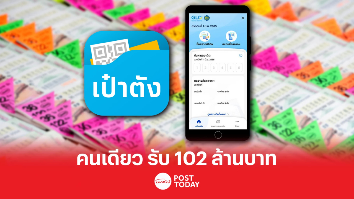 สุดเฮง ถูกรางวัลที่1 คนเดียว 17 ใบ รับ 102 ล้านบาท สุดเฮง ถูกรางวัลที่1 คนเดียว 17 ใบ รับ 102 ล้านบาท
