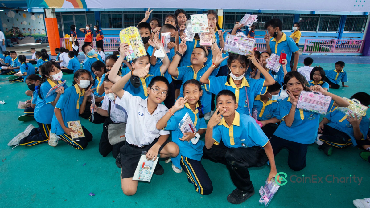 การกุศลการศึกษาภาคฤดูร้อน: CoinEx Charity เพื่อนักเรียนที่ขาดแคลนในไทย การกุศลการศึกษาภาคฤดูร้อน: CoinEx Charity เพื่อนักเรียนที่ขาดแคลนในไทย