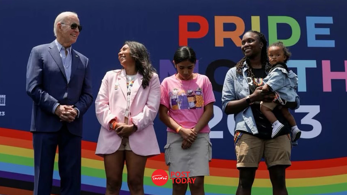 ไบเดนมอบ 'ความสุข' ในงาน White House Pride ขณะที่การโจมตี LGBTQ เพิ่มขึ้น ไบเดนมอบ 'ความสุข' ในงาน White House Pride ขณะที่การโจมตี LGBTQ เพิ่มขึ้น