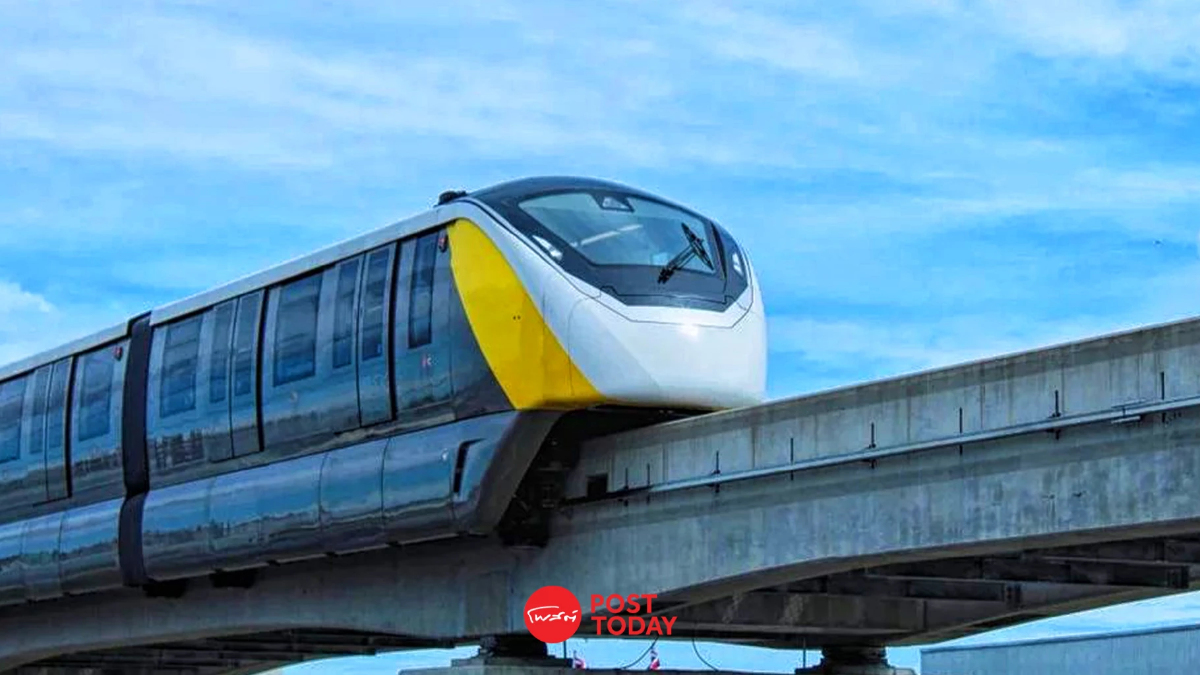 รฟม.ทดลองวิ่ง รถไฟฟ้าสายเหลือง ประเดิมนั่งฟรี 13สถานี สำโรง-หัวหมาก รฟม.ทดลองวิ่ง รถไฟฟ้าสายเหลือง ประเดิมนั่งฟรี 13สถานี สำโรง-หัวหมาก