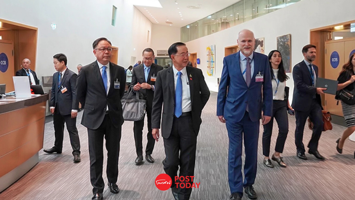 อาคม หารือ OECD ประกาศตั้งเป้าไทยสู่ Net Zero ในปี 2608 อาคม หารือ OECD ประกาศตั้งเป้าไทยสู่ Net Zero ในปี 2608