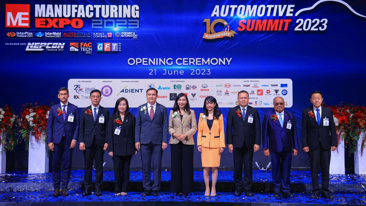 เปิดแล้ว “แมนูแฟกเจอริ่ง เอ็กซ์โป 2023” พร้อมงาน “ออโตโมทีฟ ซัมมิท 2023” เปิดแล้ว “แมนูแฟกเจอริ่ง เอ็กซ์โป 2023” พร้อมงาน “ออโตโมทีฟ ซัมมิท 2023”