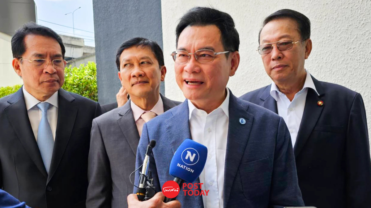 'จุรินทร์'ปัดดีลลับส่งคนเจรจาตั้งรัฐบาลอีกขั้วแข่งก้าวไกล 'จุรินทร์'ปัดดีลลับส่งคนเจรจาตั้งรัฐบาลอีกขั้วแข่งก้าวไกล