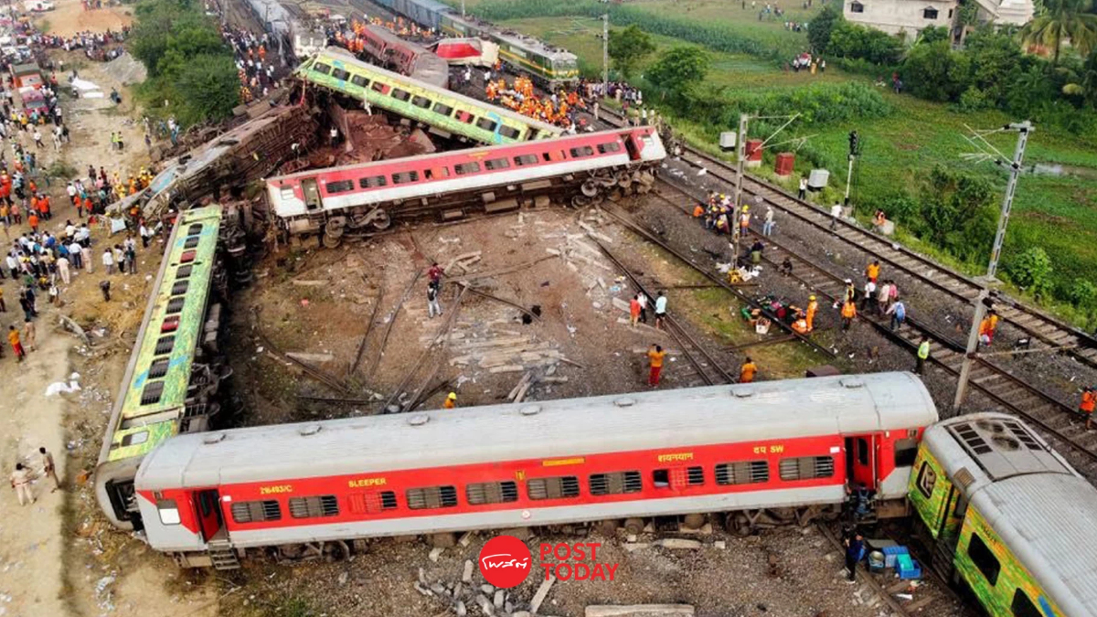 เหตุรถไฟชนกันในอินเดียตายพุ่ง 288 คนแม้รัฐลงทุนเปลี่ยนรถไฟขบวนใหม่ เหตุรถไฟชนกันในอินเดียตายพุ่ง 288 คนแม้รัฐลงทุนเปลี่ยนรถไฟขบวนใหม่