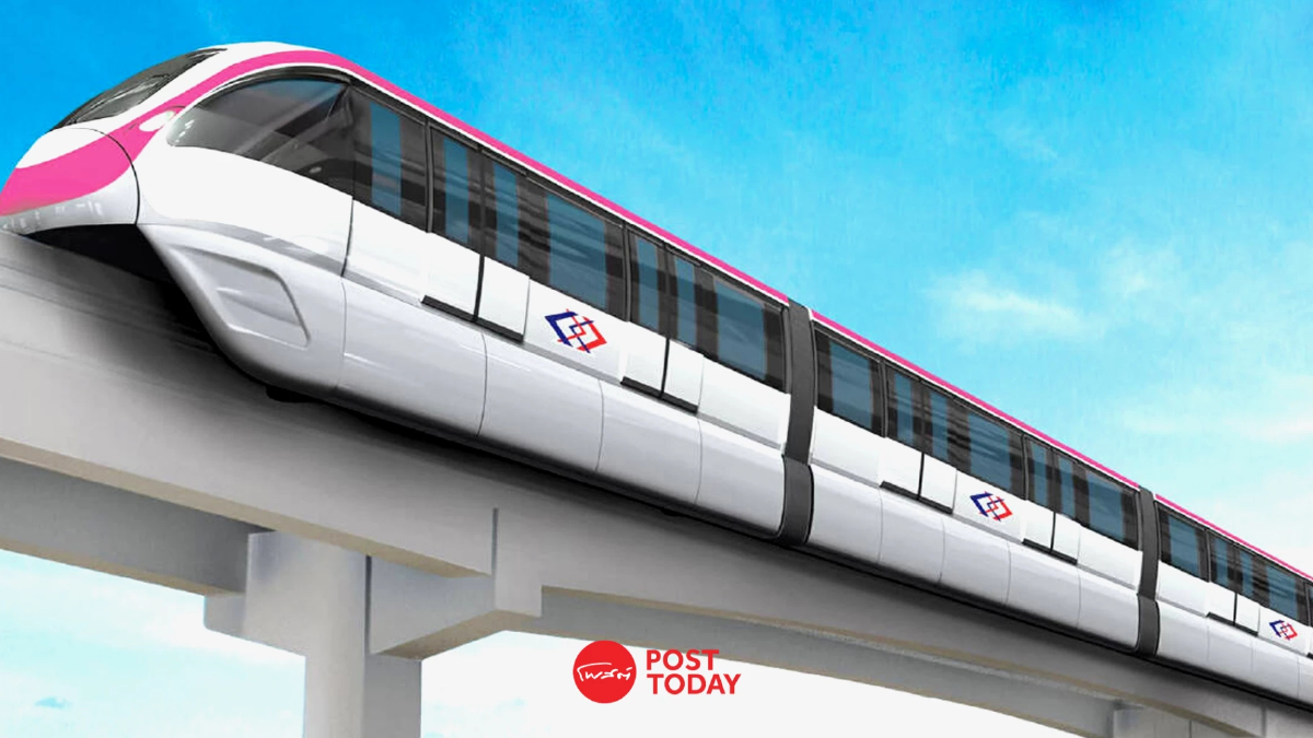 เตรียมทดสอบเดินรถไฟฟ้าสายสีชมพู ช่วงแคราย - มีนบุรี 10 ก.ค. นี้ เตรียมทดสอบเดินรถไฟฟ้าสายสีชมพู ช่วงแคราย - มีนบุรี 10 ก.ค. นี้