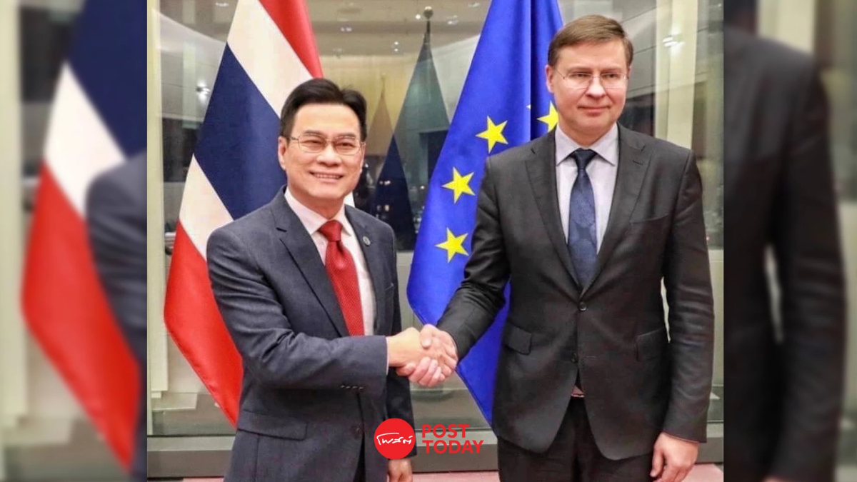 "จุรินทร์" ประกาศ เปิดเจรจา FTA ไทย-อียู นัดแรก 18 ก.ค.นี้ "จุรินทร์" ประกาศ เปิดเจรจา FTA ไทย-อียู นัดแรก 18 ก.ค.นี้
