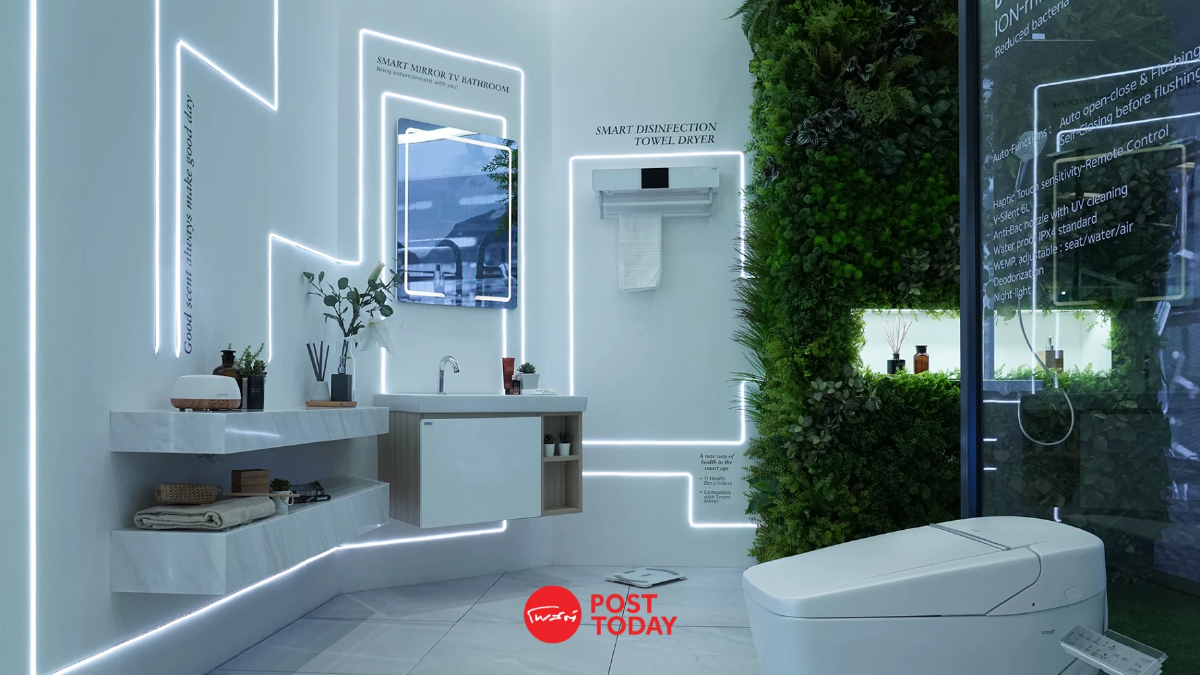 "SCG Decor" ชูนวัตกรรมดิจิทัล พลิกโฉม “Smart Bathroom” "SCG Decor" ชูนวัตกรรมดิจิทัล พลิกโฉม “Smart Bathroom”