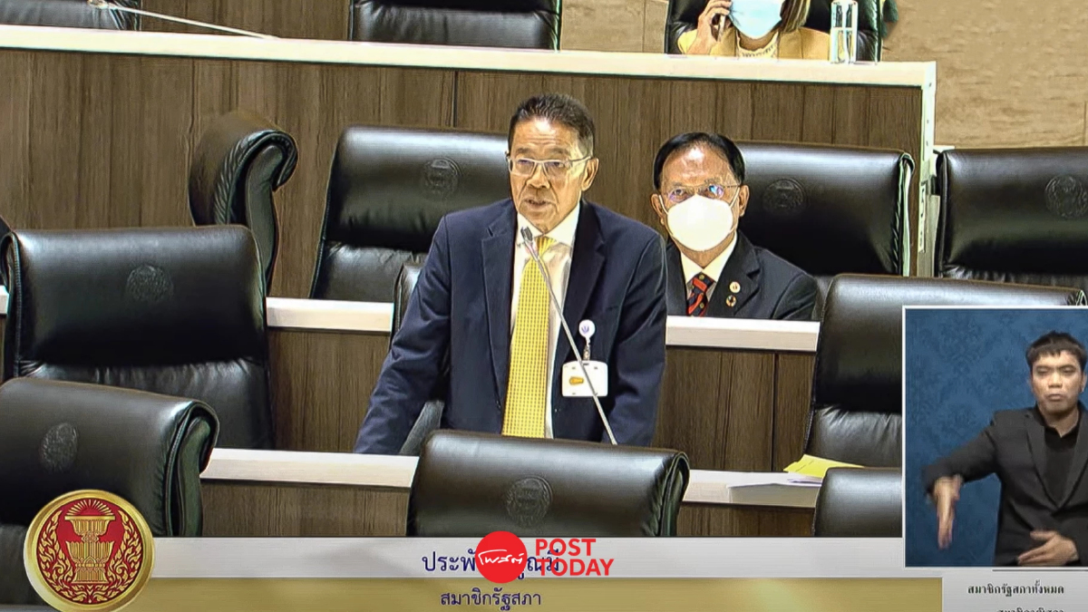 'ส.ว.ประพันธุ์' ย้ำปม'พิธา'ถือหุ้นiTVขาดคุณสมบัติเป็นนายกฯชัดเจน 'ส.ว.ประพันธุ์' ย้ำปม'พิธา'ถือหุ้นiTVขาดคุณสมบัติเป็นนายกฯชัดเจน