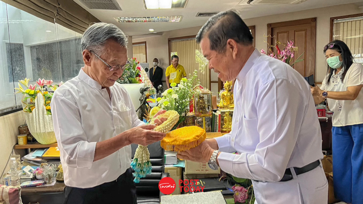 'นิพนธ์'แสดงมุทิตาจิตอวยพร วันคล้ายวันเกิด'ชวน' 'นิพนธ์'แสดงมุทิตาจิตอวยพร วันคล้ายวันเกิด'ชวน'