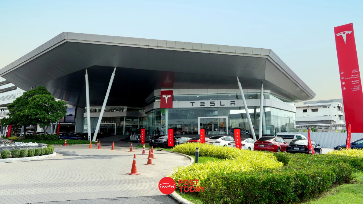 Tesla เปิดศูนย์บริการครบวงจรแห่งแรกในไทย เดินหน้าเป้าหมายพลังงานยั่งยืน Tesla เปิดศูนย์บริการครบวงจรแห่งแรกในไทย เดินหน้าเป้าหมายพลังงานยั่งยืน