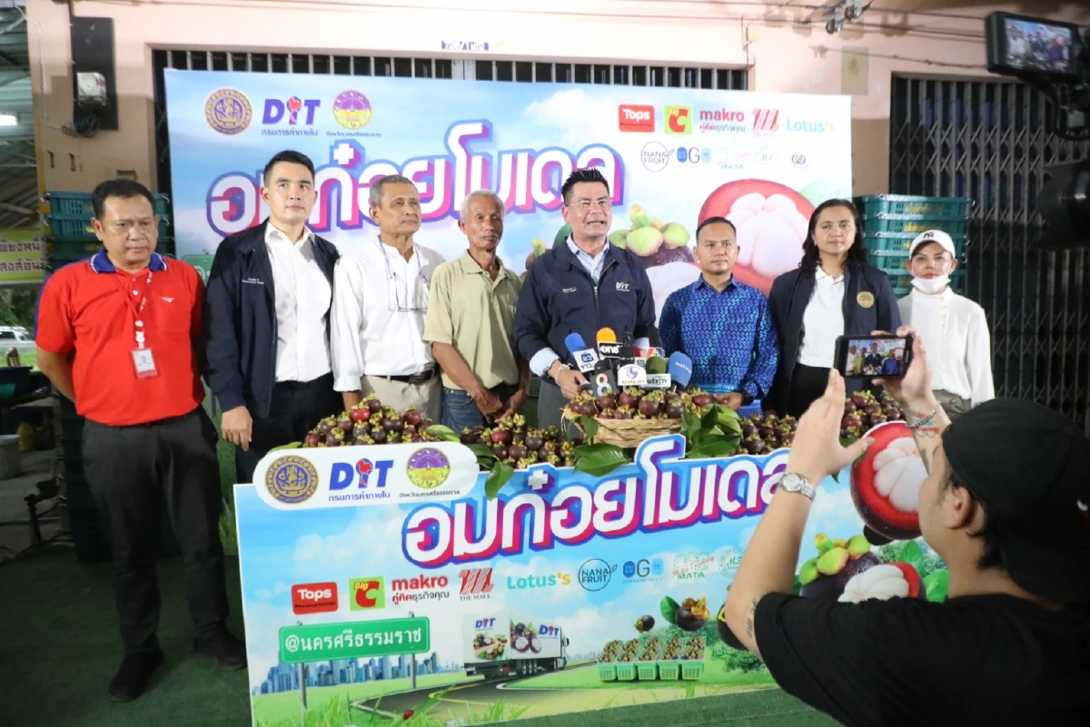 กรมการค้าภายในชูอมก๋อยโมเดลช่วยมังคุดใต้ กรมการค้าภายในชูอมก๋อยโมเดลช่วยมังคุดใต้