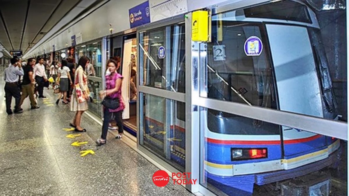 12 สิงหา พาแม่ ขึ้นรถไฟฟ้า MRT สายสีน้ำเงิน-สีม่วง ฟรี 12 สิงหา พาแม่ ขึ้นรถไฟฟ้า MRT สายสีน้ำเงิน-สีม่วง ฟรี