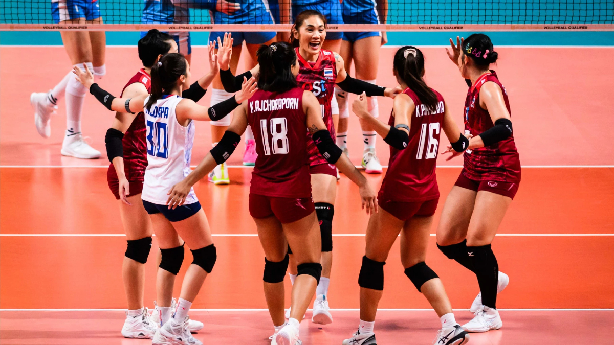 ผลวอลเลย์บอลหญิงทีมชาติไทย ต้อนชนะ สโลวีเนีย 3-0 ศึกคัดเลือกโอลิมปิก 2024 ผลวอลเลย์บอลหญิงทีมชาติไทย ต้อนชนะ สโลวีเนีย 3-0 ศึกคัดเลือกโอลิมปิก 2024