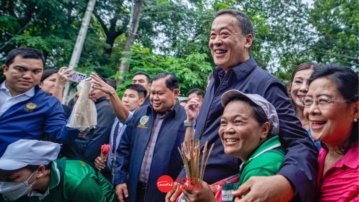 “เศรษฐา” เดินตลาดเมืองอุดร แนะพ่อค้าแม่ค้าพัฒนาแพคเกจจิ้ง “เศรษฐา” เดินตลาดเมืองอุดร แนะพ่อค้าแม่ค้าพัฒนาแพคเกจจิ้ง