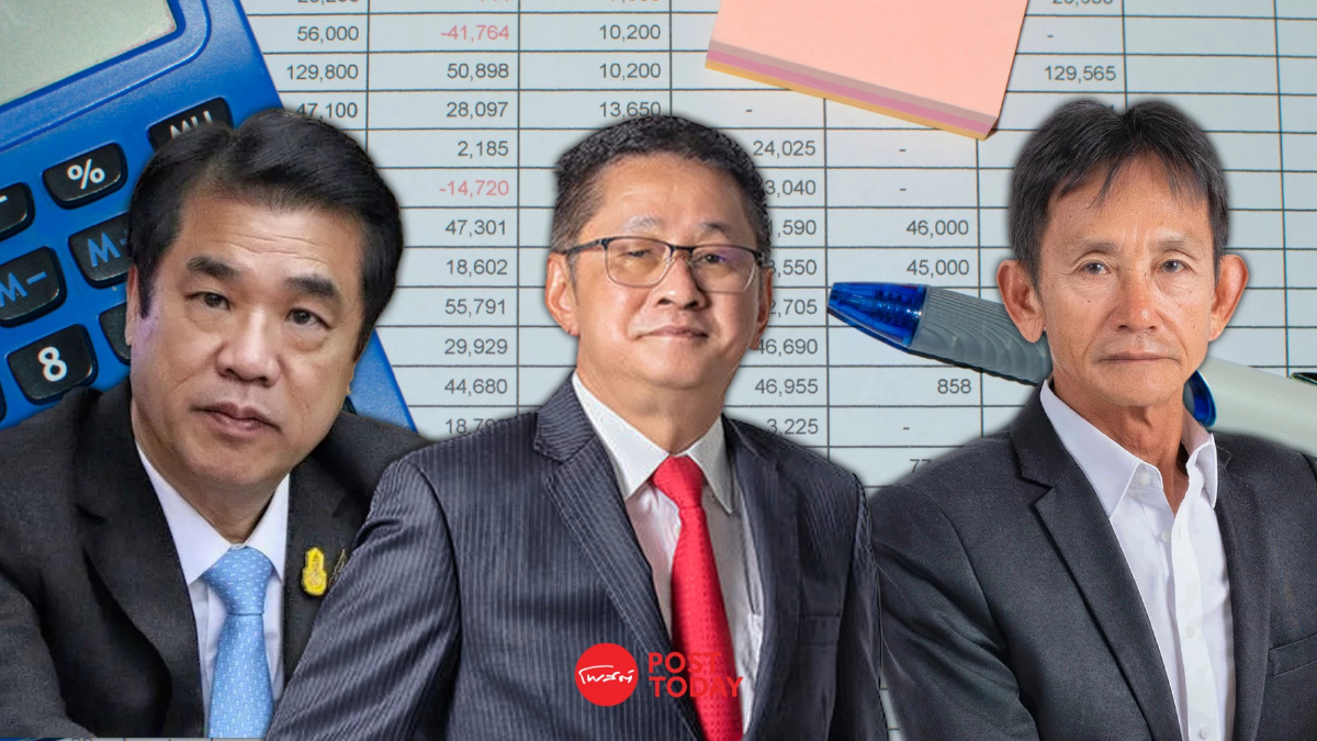 ป.ป.ช.เปิดบัญชีทรัพย์สิน สุริยะ-ประเสริฐ-เกรียง 3รมต.ครม.เศรษฐา ป.ป.ช.เปิดบัญชีทรัพย์สิน สุริยะ-ประเสริฐ-เกรียง 3รมต.ครม.เศรษฐา